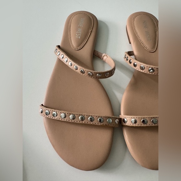 Nine West Brandie Studded Sandals - Picture 7 of 11